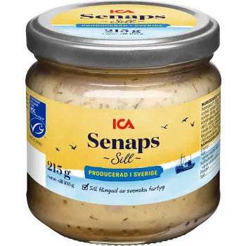 Senapssill 215g ICA.