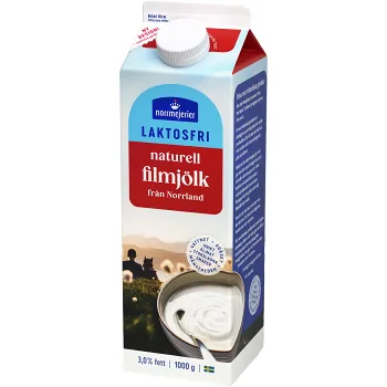 Filmjölk Laktosfri 3% 1000g Norrmejerier.