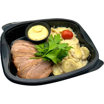 Fläskfile Potatisgratäng &amp; Bearnaise 350g Jätten Cater.