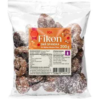 Fikon Små spanska 200g ICA.