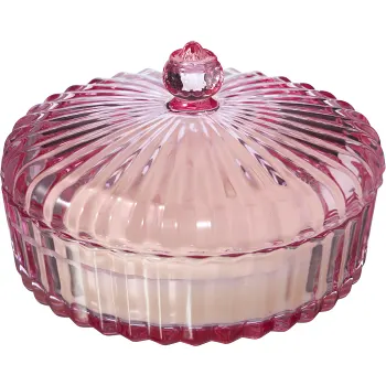 Doftljus Gina rosa 9cm.