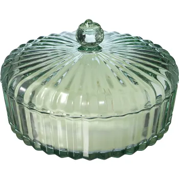 Doftljus Gina grön 9cm.