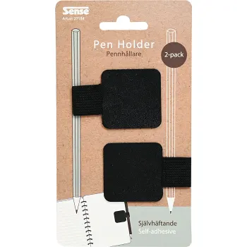 Självhäftande pennhållare 2-p Sense.