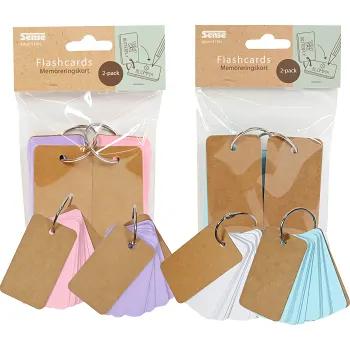 Memoreringskort 2-p Sense.