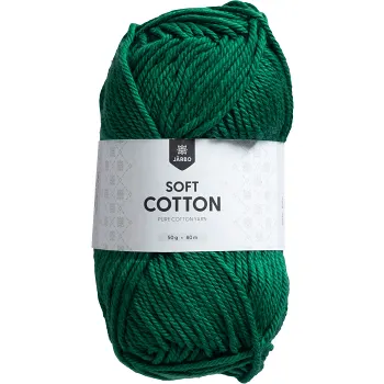 Garn Soft Cotton Forest Green 50g Järbo.
