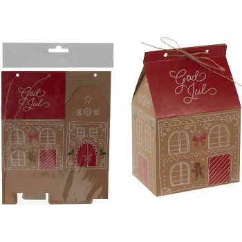 Presentbox Pepparkakshus Joy.