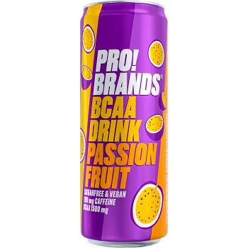 Energidryck BCAA Passion Fruit 330ml ProBrands!.