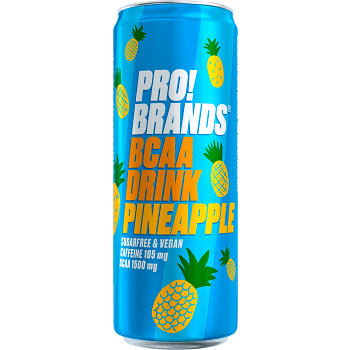 Energidryck BCAA Drink Pineapple 330ml ProBrands!.