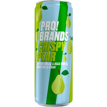 Energidryck BCAA Drink Crispy Pear 330ml ProBrands!.