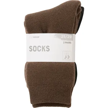 Thermosocka 2p svart/grön 25/29 mywear.