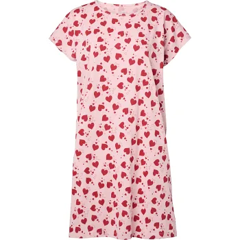 Big tee hjärtan rosaröd S/M mywear.