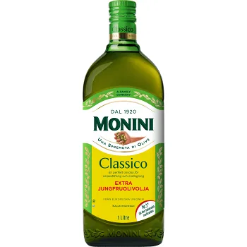 Extra virgin Olivolja Classico 1l Monini.