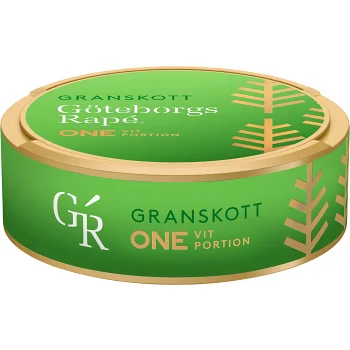 ONE White Granskott 20 Gram Göteborgs Rapé.
