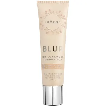 Foundation Blur16h Longwear nr 2 Soft Honey SPF15 30ml Lumene.