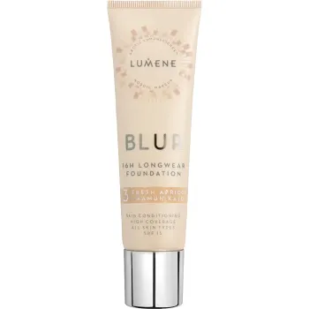 Foundation Blur16h Longwear nr 3 Fresh Apricot SPF15 30ml Lumene.