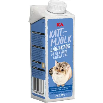 Kattmjölk 250ml ICA.