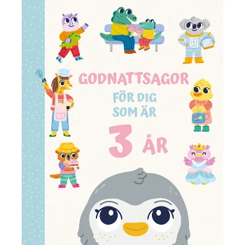 Godnattsagor för dig som är 3 år.