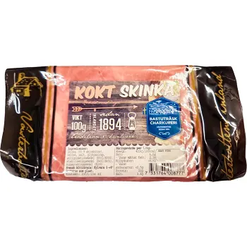 Kokt Bastuträskskinka 100g Bastuträsk Charkuteri.