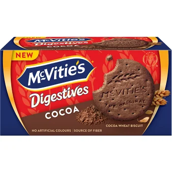 Digestive Cocoa 250g Mc Vities.