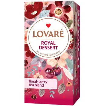 Té Royal Dessert 36g Lovaré.