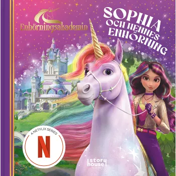 Sophia och hennes enhörning.