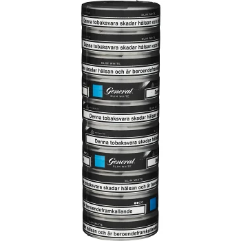 Slim White Stock General.