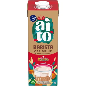 Havredryck Dumle Barista 1000ml Fazer Aito.