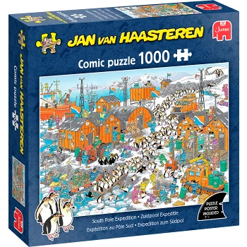 Pussel  South Pole Expedition 1000 bitar Jan van Haasteren.