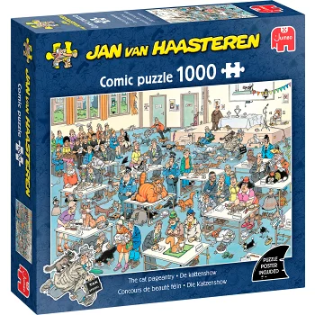 Pussel The cat pageantry 1000 bitar Jan van Haasteren.