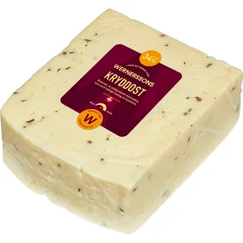 Kryddost 500g Wernerssons.