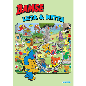 Pysselbok Bamse leta och hitta.