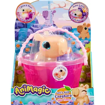 Lets Glo Capybara Spa Time.