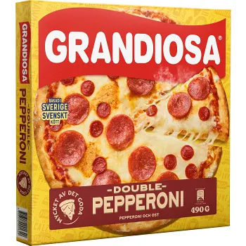Pizza Double pepperoni 490g Grandiosa.