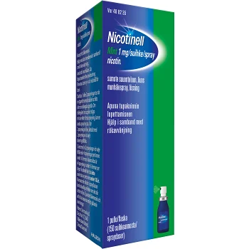 Nicotinell Medicinsk Munspray Mint 1mg 1-p.
