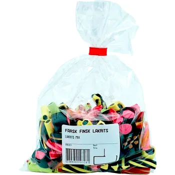 Finsk Lakrits ca 320g Finsk Lakrits.