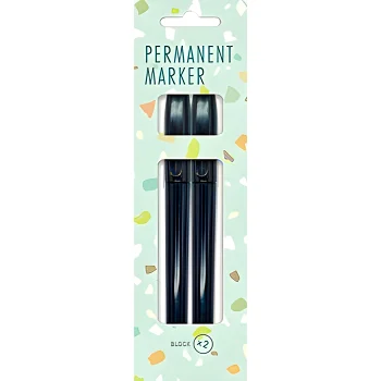 Penna Marker Permanent 2pack Writer.