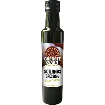 Gotlandsdressing Senap &amp; Vitlök 250ml Överstekvarn.