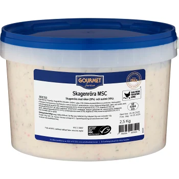 Skagenröra MSC 2,5kg Gourmet Service.