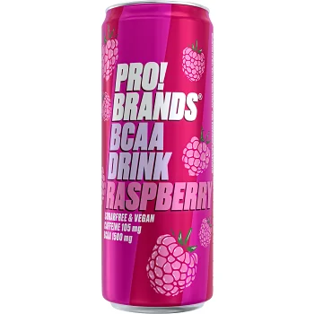 Energidryck BCAA Drink Raspberry 330ml ProBrands!.