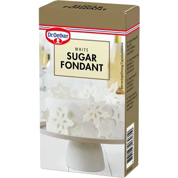 Sugar fondant Vit 250g Dr.Oetker.