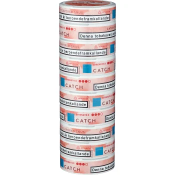 Peach Slim White Stock Catch.