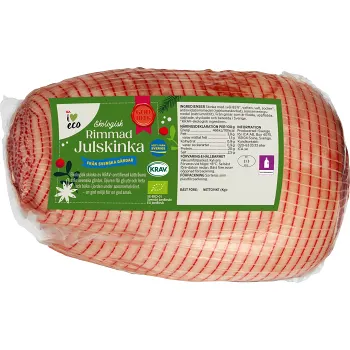 Julskinka Färsk Rimmad ca 1,8kg ICA I love eco.