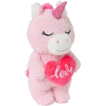 Mjukisunicorn rosa 20 cm ICA.