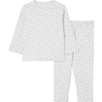 Babyset ljusgrå 80 ICA I love eco.