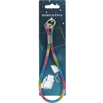 Mobilsmycke rainbow kedja.
