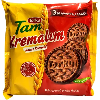 Kex Vete &amp; Havre Kakaofyllning 249g Torku.