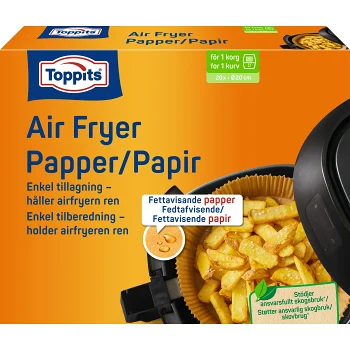 Airfryer Papper 20-p Toppits.
