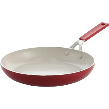 Stekpanna 28cm röd  Kitchen Aid.