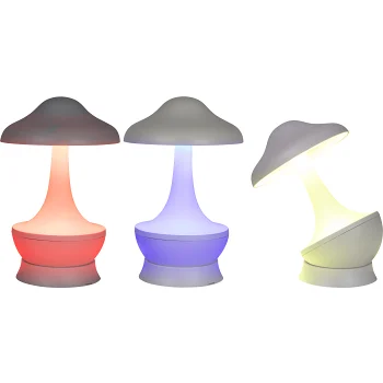 Minilampa uppladdningsbar vit.