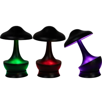 Minilampa uppladdningsbar svart.